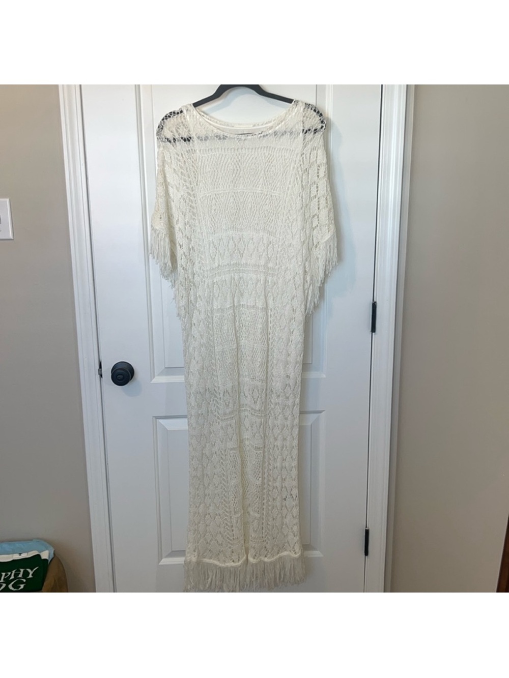 H&M Fringe Maxi Dress
